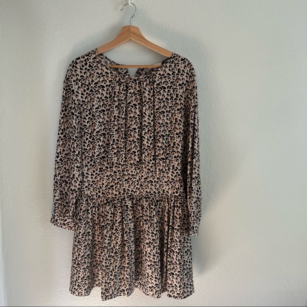 j REBECCA TAYLOR Leopard Dress